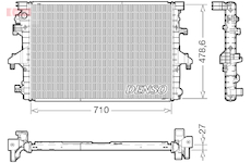 Chladič, chlazení motoru DENSO DRM32055