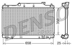 Chladič, chlazení motoru DENSO DRM40007