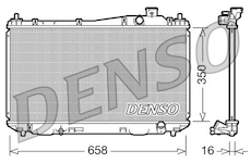 Chladič, chlazení motoru DENSO DRM40009
