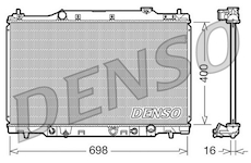 Chladič, chlazení motoru DENSO DRM40016