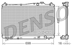 Chladič, chlazení motoru DENSO DRM40017