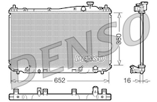 Chladič, chlazení motoru DENSO DRM40019