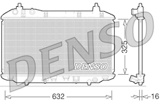Chladič, chlazení motoru DENSO DRM40031