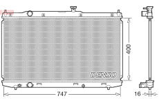 Chladič, chlazení motoru DENSO DRM40039