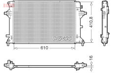 Chladič, chlazení motoru DENSO DRM41038