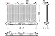 Chladič, chlazení motoru DENSO DRM43009