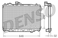 Chladič, chlazení motoru DENSO DRM44007