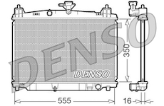 Chladič, chlazení motoru DENSO DRM44016