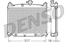 Chladič, chlazení motoru DENSO DRM44019