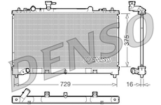 Chladič, chlazení motoru DENSO DRM44023