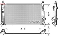 Chladič, chlazení motoru DENSO DRM44034