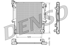 Chladič, chlazení motoru DENSO DRM45018