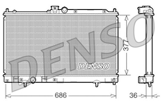 Chladič, chlazení motoru DENSO DRM45022