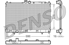 Chladič, chlazení motoru DENSO DRM45025