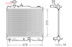 Chladič, chlazení motoru DENSO DRM45039