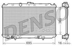 Chladič, chlazení motoru DENSO DRM46028