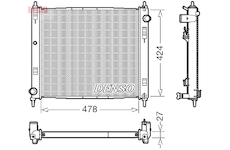 Chladič motora DENSO DRM46044