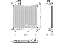 Chladič, chlazení motoru DENSO DRM46072