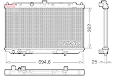 Chladič, chlazení motoru DENSO DRM46073