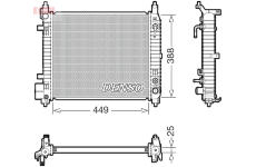 Chladič, chlazení motoru DENSO DRM46104