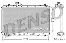 Chladič, chlazení motoru DENSO DRM47024