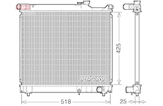 Chladič, chlazení motoru DENSO DRM47037