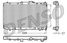 Chladič, chlazení motoru DENSO DRM50016