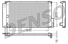 Chladič, chlazení motoru DENSO DRM50026