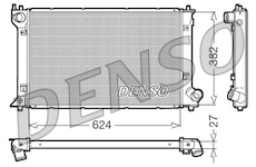 Chladič, chlazení motoru DENSO DRM50027