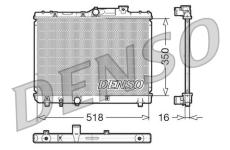 Chladič motora DENSO DRM50029