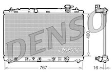 Chladič, chlazení motoru DENSO DRM50030