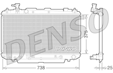Chladič, chlazení motoru DENSO DRM50064