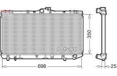 Chladič, chlazení motoru DENSO DRM50079