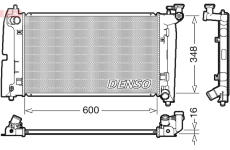 Chladič, chlazení motoru DENSO DRM50085