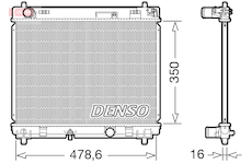 Chladič, chlazení motoru DENSO DRM50104