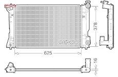 Chladič, chlazení motoru DENSO DRM50118