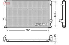 Chladič, chlazení motoru DENSO DRM51019