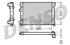 Chladič motora DENSO DRM99001