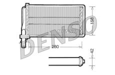 Výměník tepla, vnitřní vytápění DENSO DRR01001