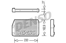 Výměník tepla, vnitřní vytápění DENSO DRR09034