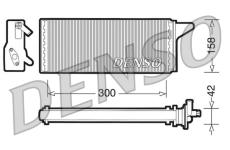 Výměník tepla, vnitřní vytápění DENSO DRR12001