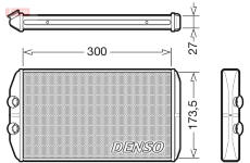 Vymenik tepla, Vnitrni vytapeni DENSO DRR12008