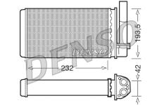 Výměník tepla, vnitřní vytápění DENSO DRR21003