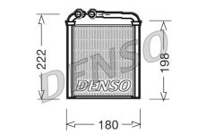 Výměník tepla, vnitřní vytápění DENSO DRR32005