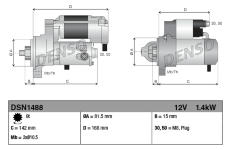 Startér DENSO DSN1488