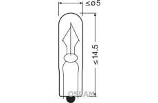Zarovka, svetlo pro cteni (interier vozidla) OSRAM 2341