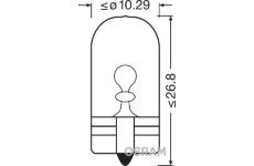 Zarovka, svetlo pro cteni (interier vozidla) ams-OSRAM 2845