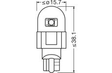 OSRAM Žiarovka 12V LED W16W 1 4W W2.1x9.5d blister Ecopack /2ks/