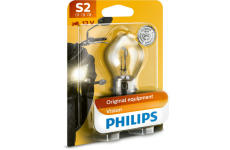 Philips S2 12V 35/35W BA20d BW 12728BW