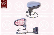 Vnější zpětné zrcátko KLOKKERHOLM 00491042